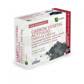 Carbón Vegetal Activado Complex 60 Cápsulas Nature Essential