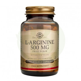 L-Arginina 500Mg. 50 Cápsulas Solgar