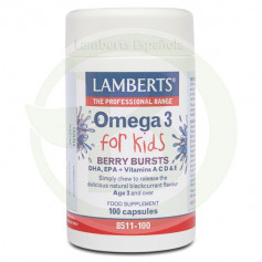 Oméga 3 Enfants 100 Capsules Lamberts