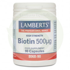 Biotine 500µg. Lamberts