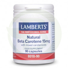 Bêta-carotène naturel 15 mg. Lamberts