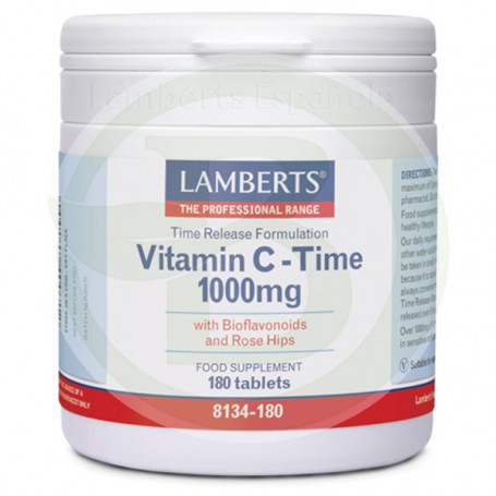 VITAMINA C 1000Mg. 180 LS TABLETAS LAMBERTS