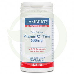 Vitamine C 500mg. 100 comprimés aux bioflavonoïdes Lamberts