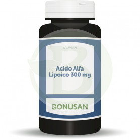 Ácido Alfa Lipoico 300Mg. 60 Cápsulas Bonusan