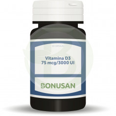 Vitamine D3 75Mcg / 3000IU 60 capsules Bonusan