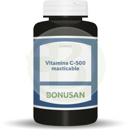 Vitamina C-500 60 Comprimidos Masticables Bonusan