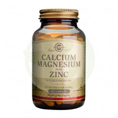 Calcium et Magnésium Plus avec Zinc 250 Capsules Solgar