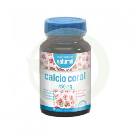 Calcio Coral 450Mg. 60 Cápsulas Naturmil