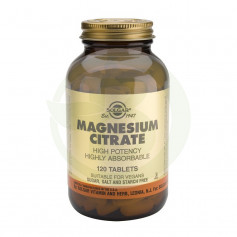 Citrate de magnésium 120 capsules Solgar