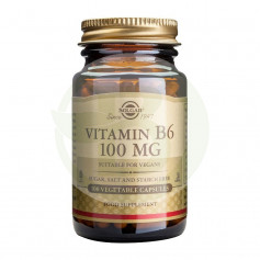 Vitamine B6 100 Gélules Solgar