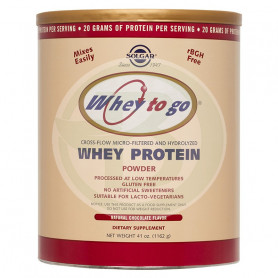 Whey To Go Chocolate 1Kg. Solgar