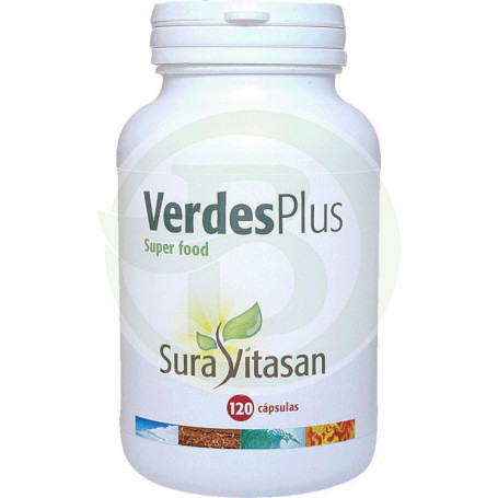 Verdes Plus 740Mg. 120 Cápsulas Sura Vitasan