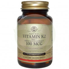 Vitamine K2 100Mcg. 50 gélules Solgar