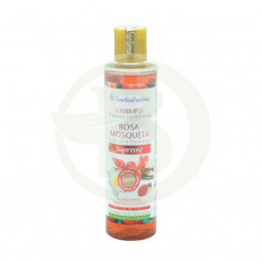 Shampooing suprême à la rose musquée 200Ml. Arômes essentiels