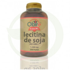 1 200 mg de lécithine de soja. 200 perles d'Obire