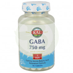 GABA 750Mg. 90 comprimés Kal