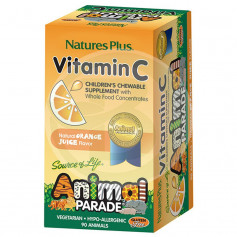 Animal Parade Vitamine C 90 Comprimés Natures Plus