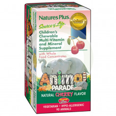 Animal Parade Multivitamines Cerise 60 Capsules Natures Plus