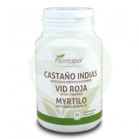 Castaño de Indias, Vid Roja y Mirtilo 90 Comprimidos Planta Pol