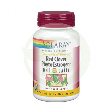 Red Clover Phytoestrogen 30 Cápsulas Solaray