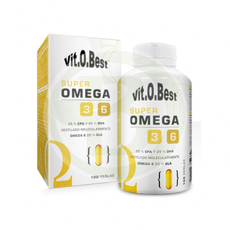 Super Omega 3-6 100 Perlas Vit O Best