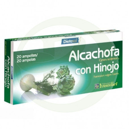 Alcahofa con Hinojo 20 Ampollas Ynsadiet