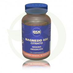 MAGNÉSIUM GSN 400 CITRATE 120 COMPRIMÉS GSN