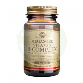 Megasorb B-Complex 50 Cápsulas Solgar