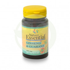 Ginseng et Guarana 400Mg. 50 Capsules Nature Essentielle