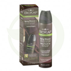 Spray de retouche d'acajou de 75 ml. Biokap