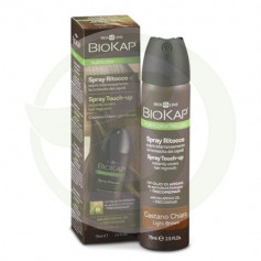 Spray de retouche marron clair 75Ml. Biokap