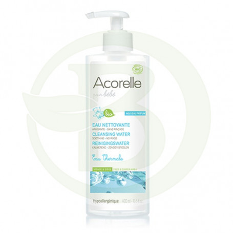 Agua Limpiadora Calmante Bebé 400Ml. Acorelle