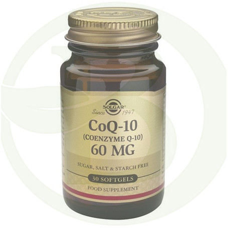 Coenzima Q10 60Mg. 30 Cápsulas Solgar