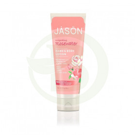 Loción de Manos y Cuerpo de Agua de Rosas 227Gr. Jason