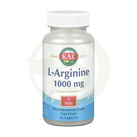 L-Arginine 1.000Mg. 30 Comprimidos Kal