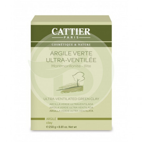 Arcilla Verde Ultraventil 250Gr. Cattier París