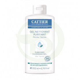 Gel Limpiador Purificante de Árbol de Té 200Ml. Cattier París