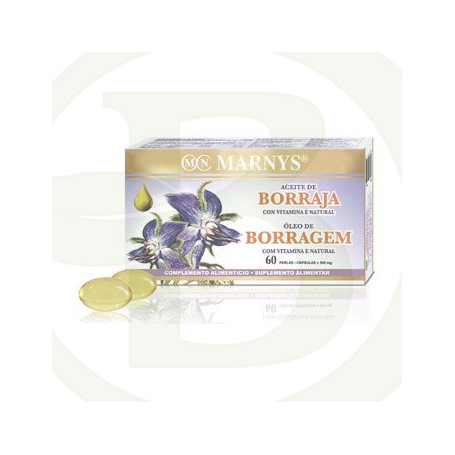 Aceite de Borraja 60 Perlas Marnys