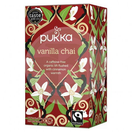 Té Chai Vainilla 20 Filtros Pukka