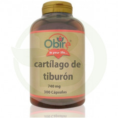 Cartílago de Tiburón 740Mg. 300 Cápsulas Obire