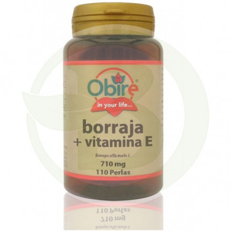 Borraja 500Mg. + Vitamina E 110 Perlas Obire