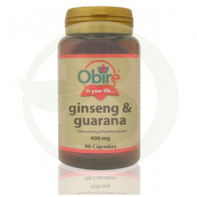 Ginseng & Guarana 400Mg. 90 Cápsulas Obire