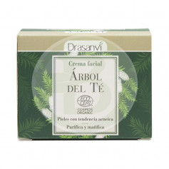 Crème Visage Bio Tea Tree 50Ml. Drasanvi