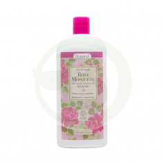 Gel de bain à la rose musquée bio 500Ml. Drasanvi