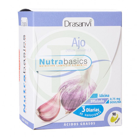 Ajo Macerado 500Mg. 90 Perlas Drasanvi