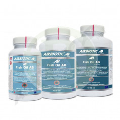 Huile de poisson Ab 1,200Mg. 120 gélules Airbiotic