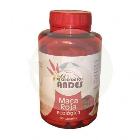 Maca Roja 90 Cápsulas Oro De los Andes