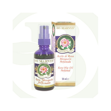 Aceite Puro de Rosa Mosqueta Facial Perfumado Marnys