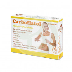 Carboflatol 30 capsules de 500 mg. Dis