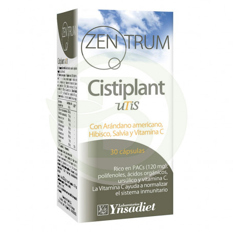 Zentrum Cistiplant 30 Cápsulas Ynsadiet